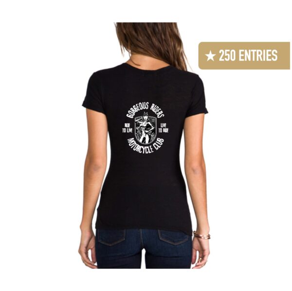 Women T-Shirt Gorgeous Riders