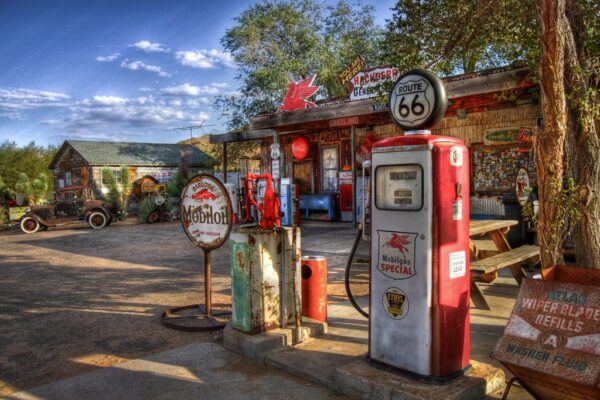 Route 66 Westbound, Self-Guided Tour